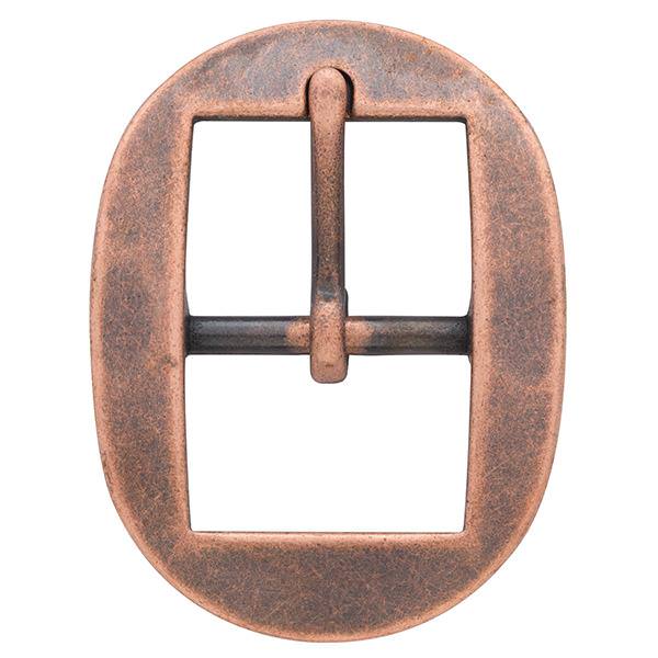 #134 antique copper buckle