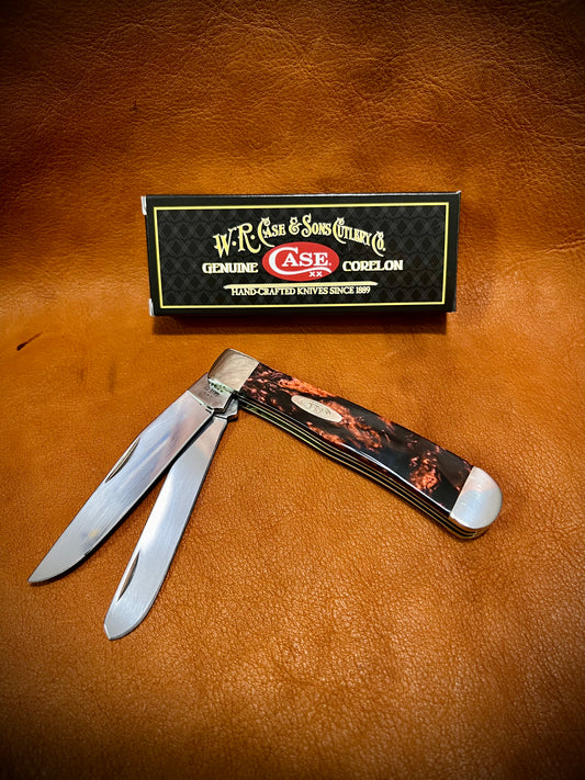 Case Cutlery Trapper - Black Lava